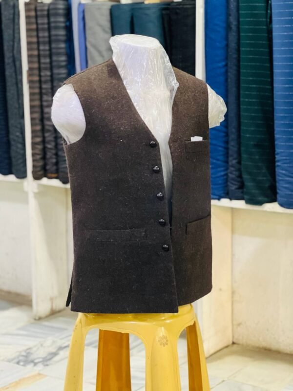Brown Woolen Waskat