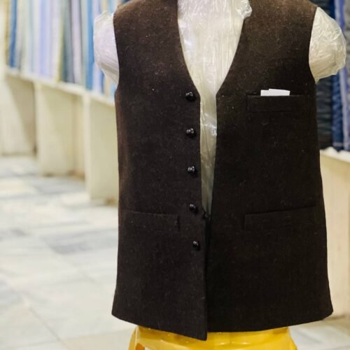 Brown Woolen Waskat
