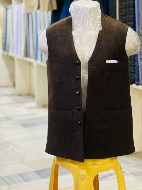 Brown Woolen Waskat