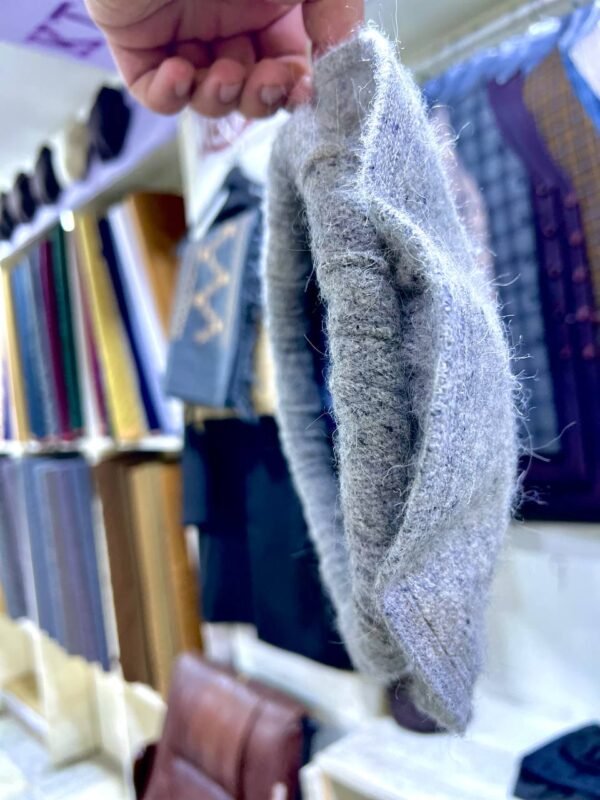 Gray woolen Pakol