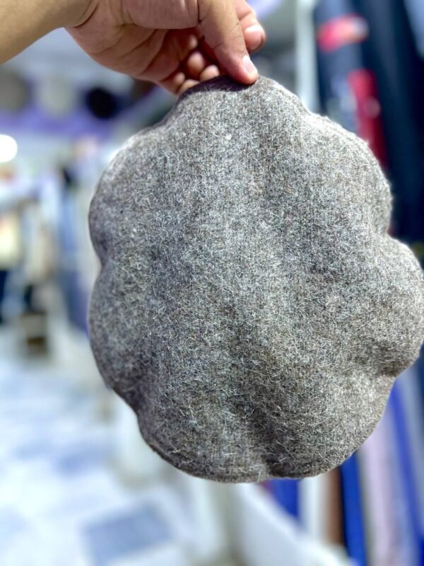 Gray Woolen Pakol