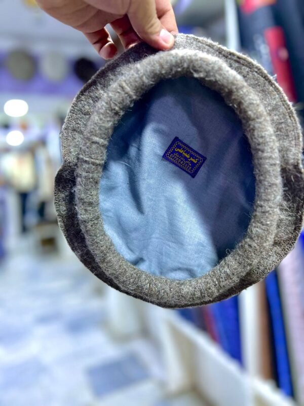 Gray Woolen Pakol
