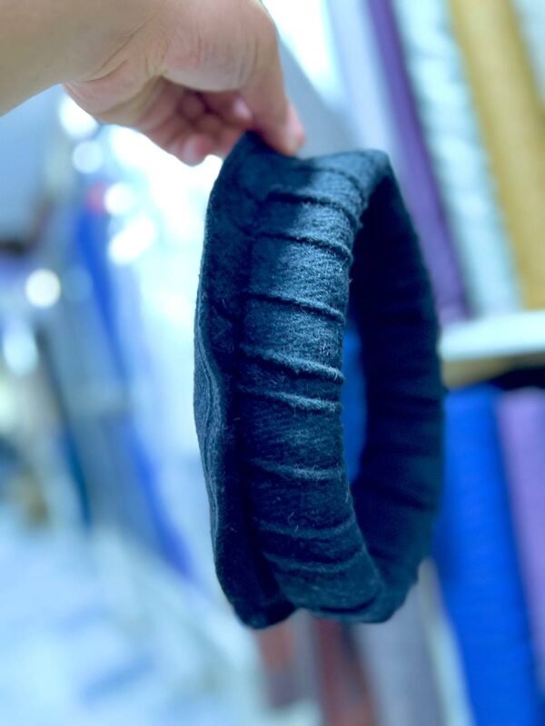 Premium Black Kunari Woolen Pakol