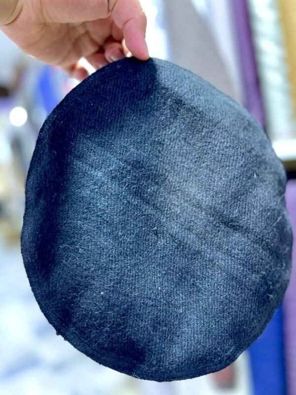 Premium Black Kunari Woolen Pakol