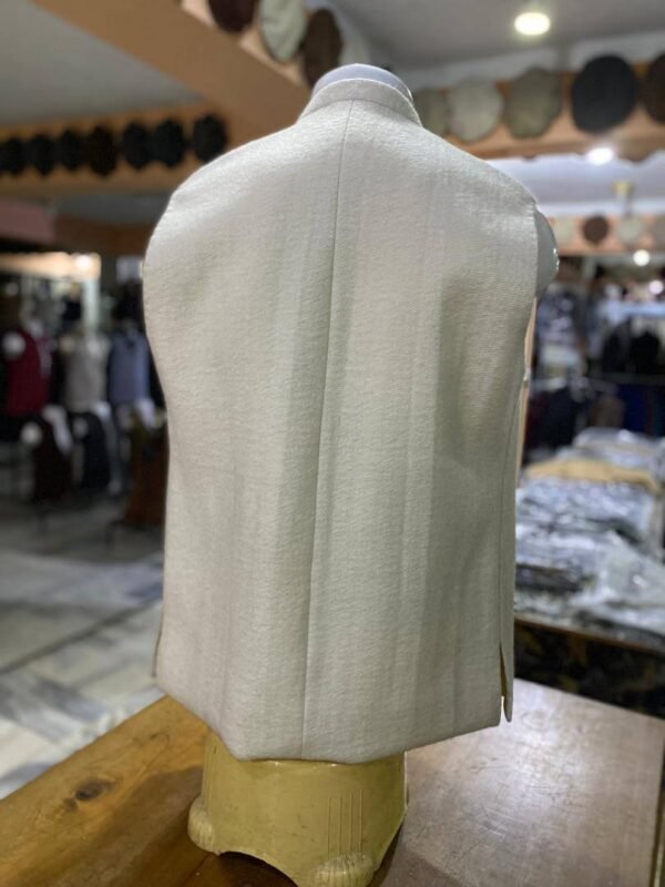 White Best Woolen Waistcoat