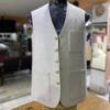 White Best Woolen Waistcoat With Best Pakol