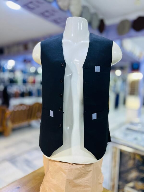 Black Stylish Waistcoat
